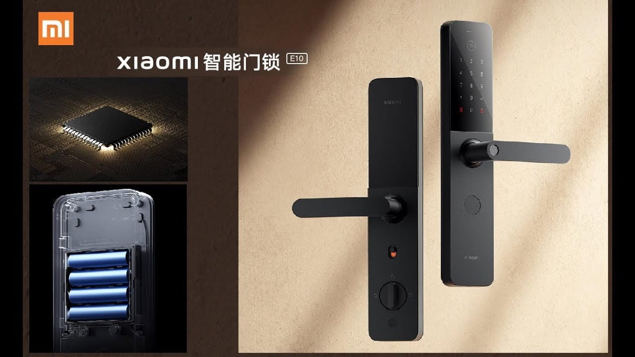 Xiaomi Mi Smart Door Lock E Fingerprint Password Bluetooth Unlock