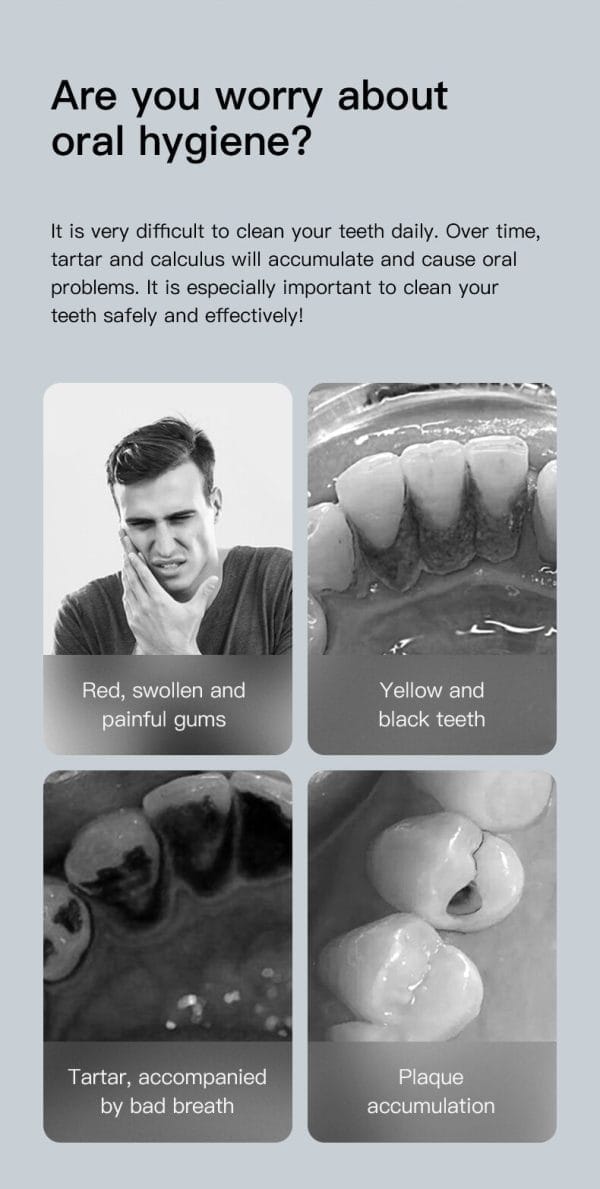 XIAOMI SUNUO T12 Pro Ultrasonic Dental Oral Teeth Cleaner