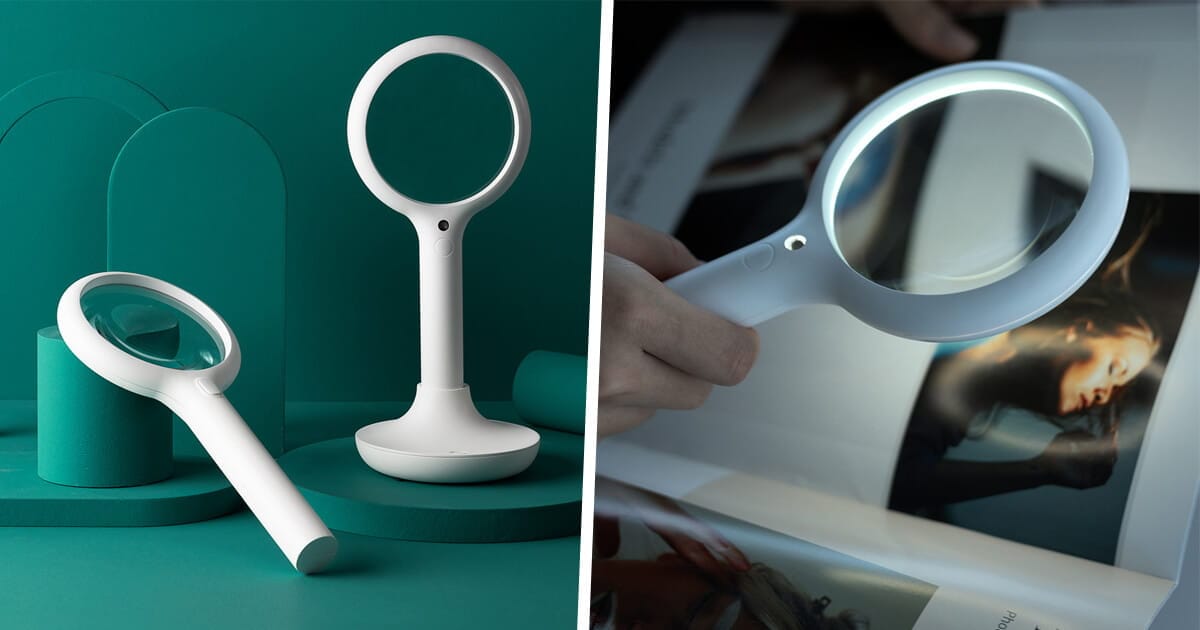 Xiaoda Smart Magnifying Glass With LED Light