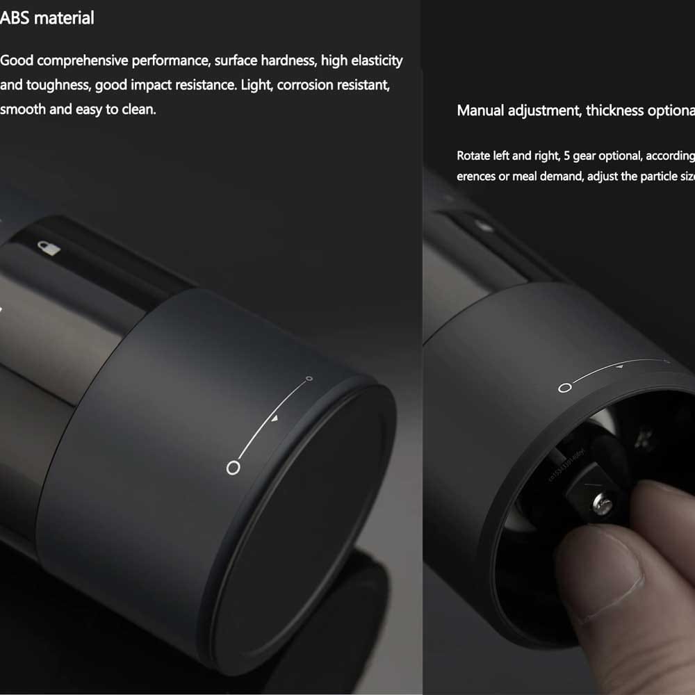 Xiaomi Huohou Automatic Electric Pepper Salt Grinder