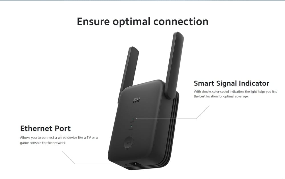 Xiaomi Mi WiFi Range Extender AC1200 1200Mbps