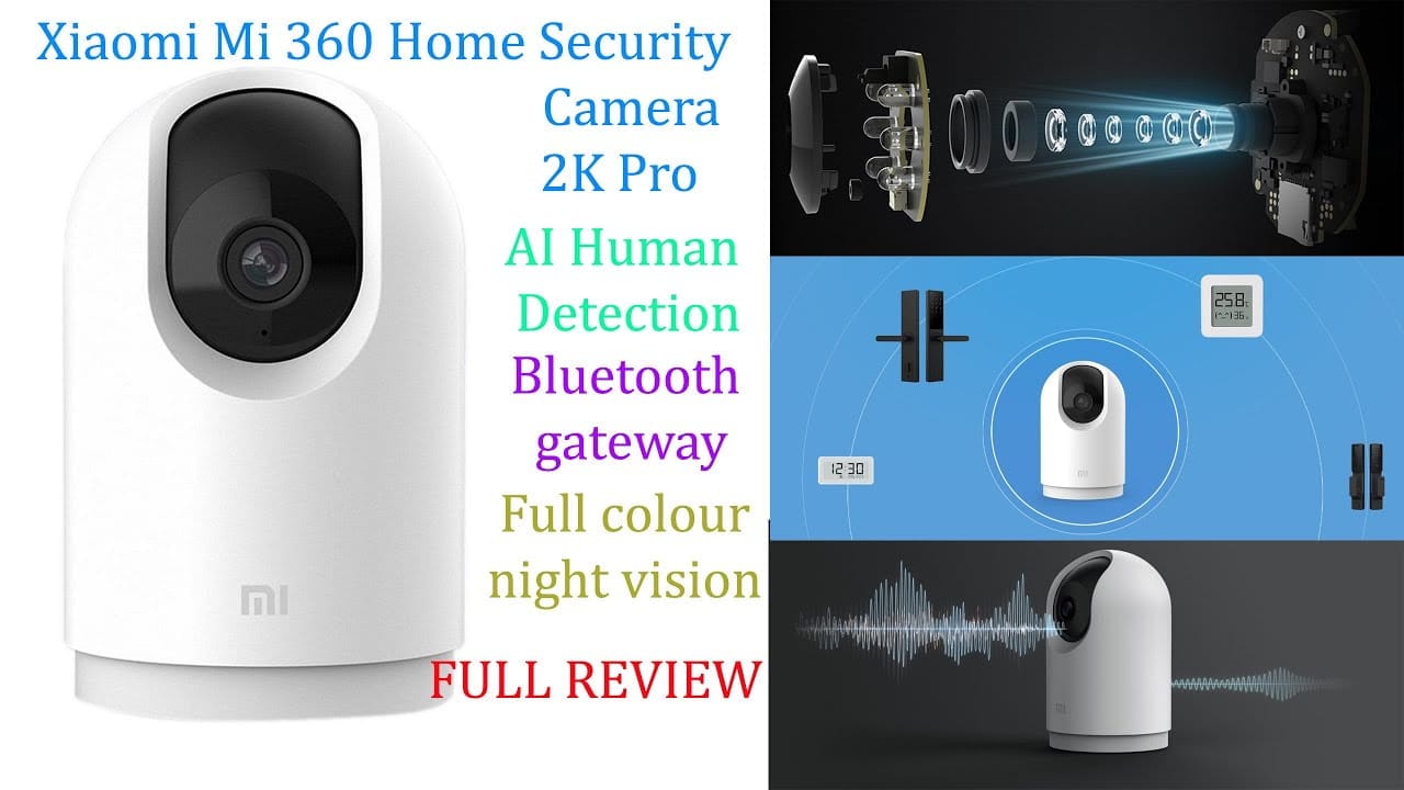 Xiaomi Mi 360° Home Security Camera 2K Pro