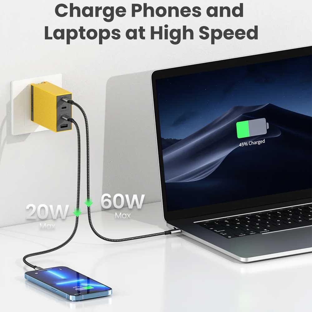 Shargeek 100W Pro GaN USB C Charger