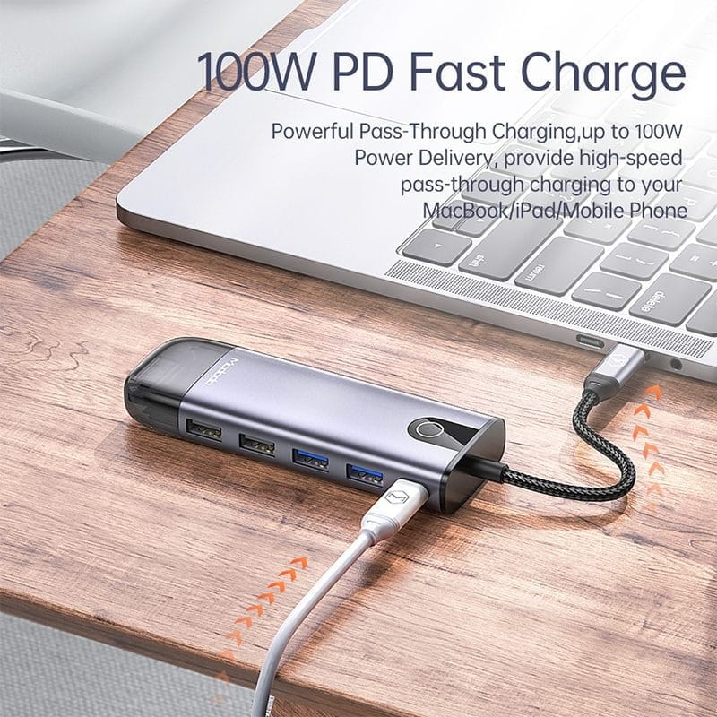 Mcdodo HU-7420 Type-C 10 in 1 Portable HUB