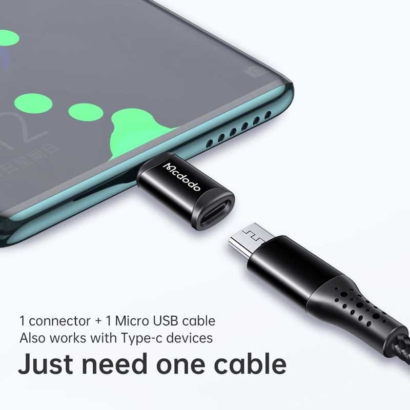 Mcdodo OT-997 Micro Usb to Type-C Adapter Connector