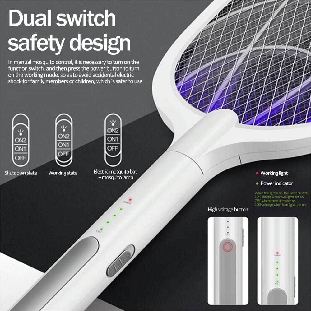 JISULIFE MS02 Mosquito Catching Racket