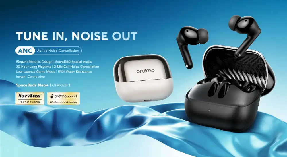 Oraimo OTW-323P SpaceBuds Neo+ TWS Earbuds