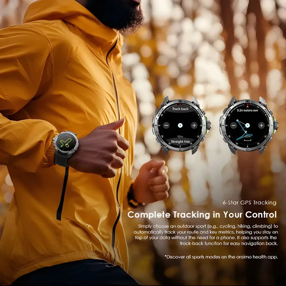 Oraimo Watch GT BT Calling Smart Watch (OSW-852H)