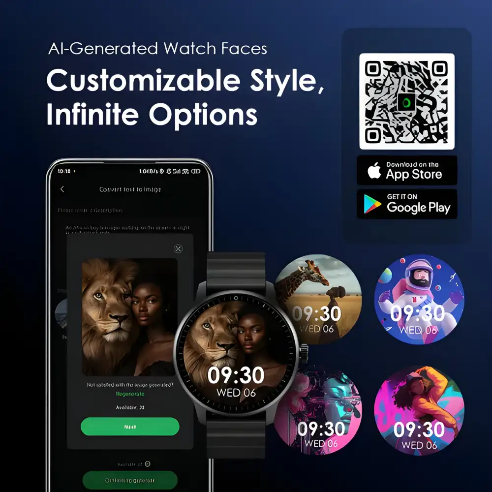 oraimo Watch 5R Pro BT Calling Smartwatch (OSW-830)