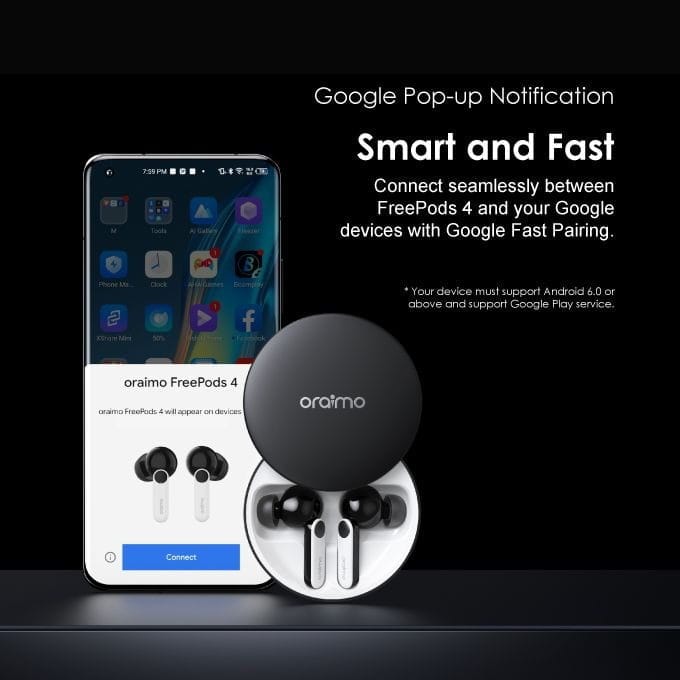Oraimo FreePods 4 ANC Earbuds