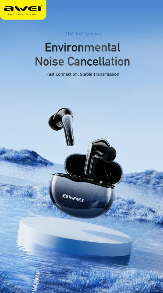 Awei T62 ENC True Wireless Earbuds