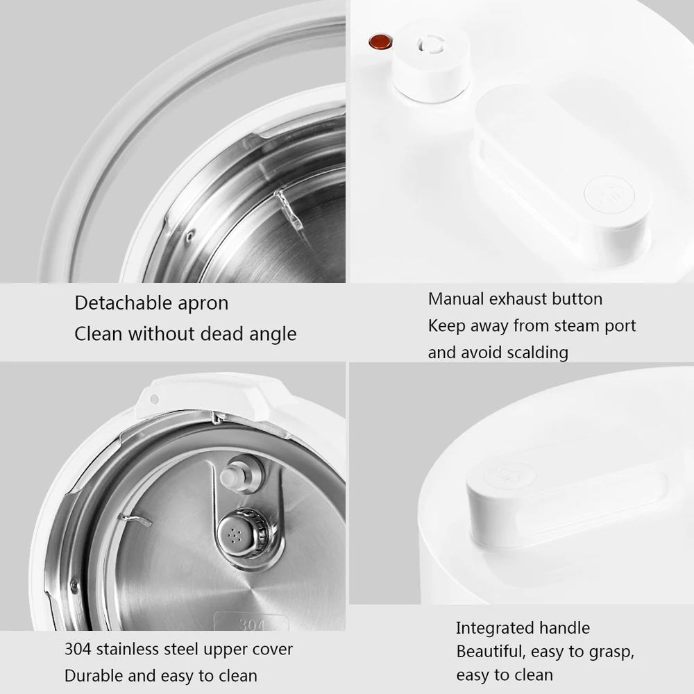 Xiaomi Mijia Smart Electric Pressure Cooker 2.5L APP Control