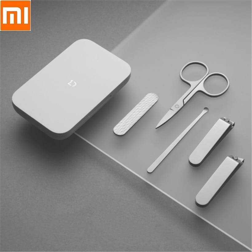 Xiaomi Mijia Stainless Steel Nail Clippers 5pcs Set