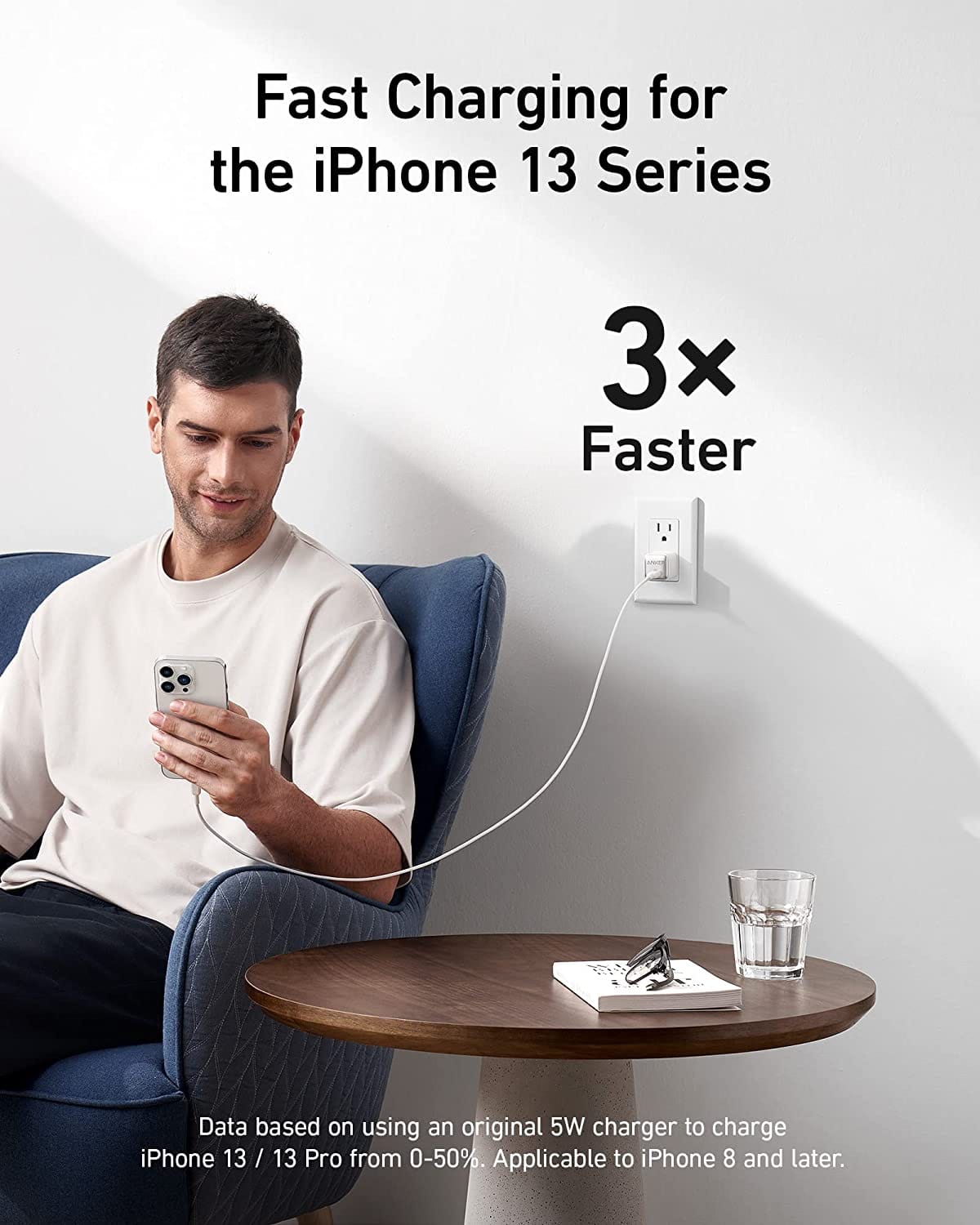 Anker 20W Nano Pro with Lightning Cable Mfi Certified – A2638