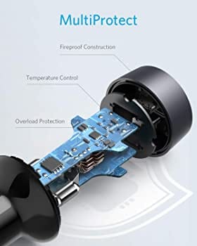 Anker 32W Car Charger (521)