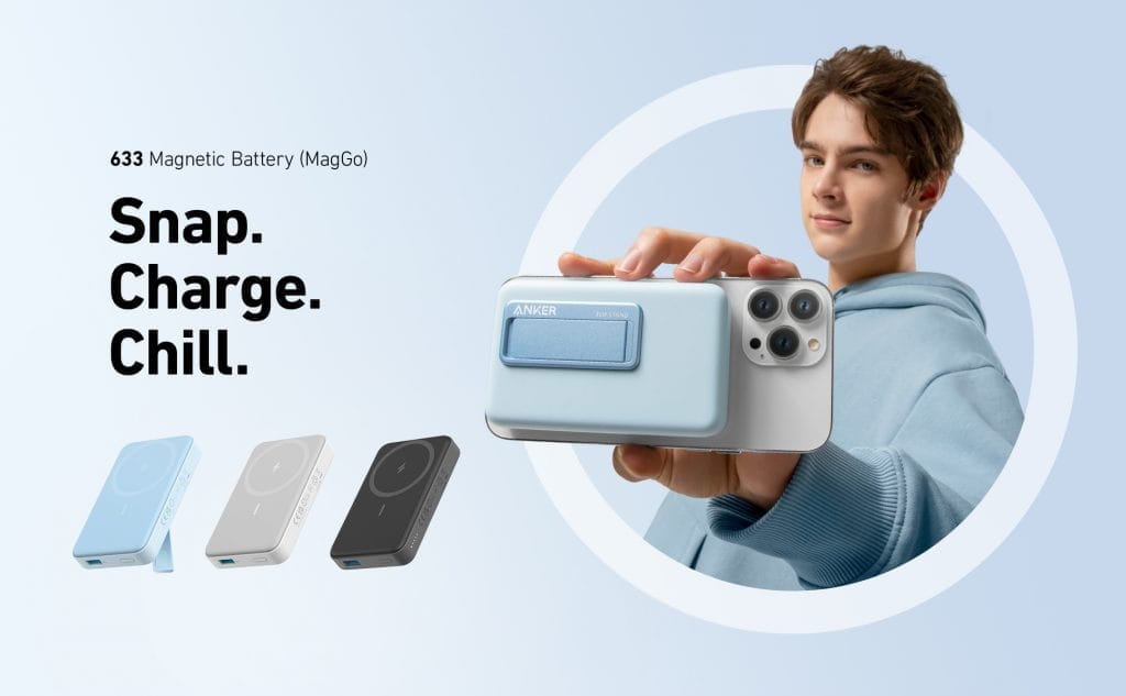 Anker 633 Magnetic Battery 10000mAh (MagGo)