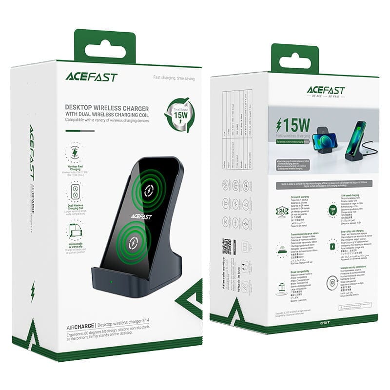 ACEFAST E14 Desktop Wireless Charger 15W