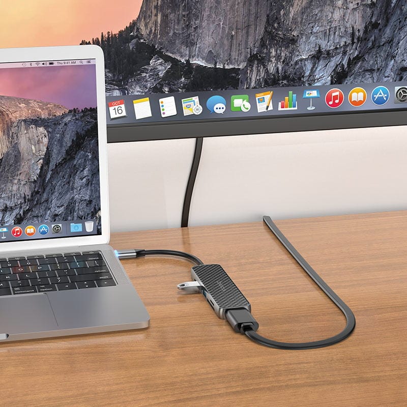 Hoco HB24 60W 6 in 1 USB-C Multifunction Hub