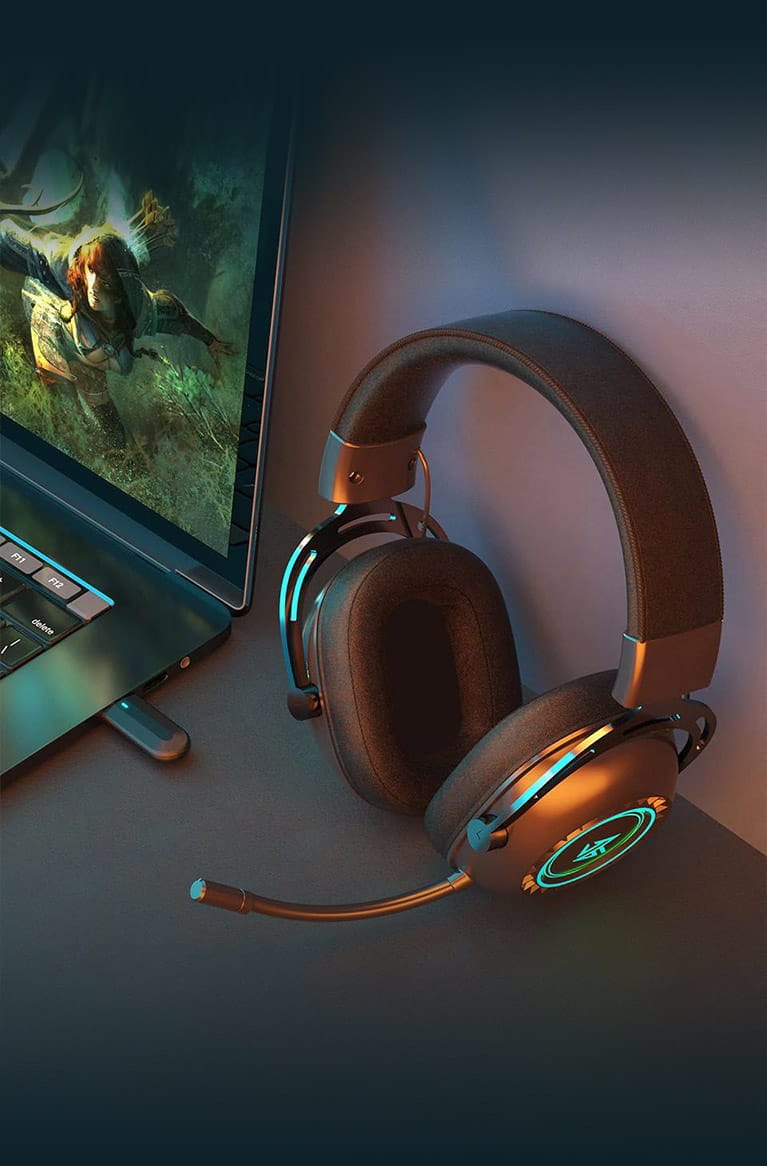 KZ GP20 2.4Ghz Wireless Bluetooth Gaming Headset