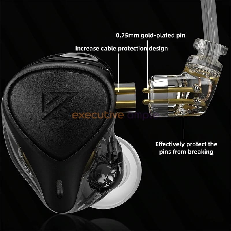 KZ ZEX Earphones with Electrets and Dynamic Drivers