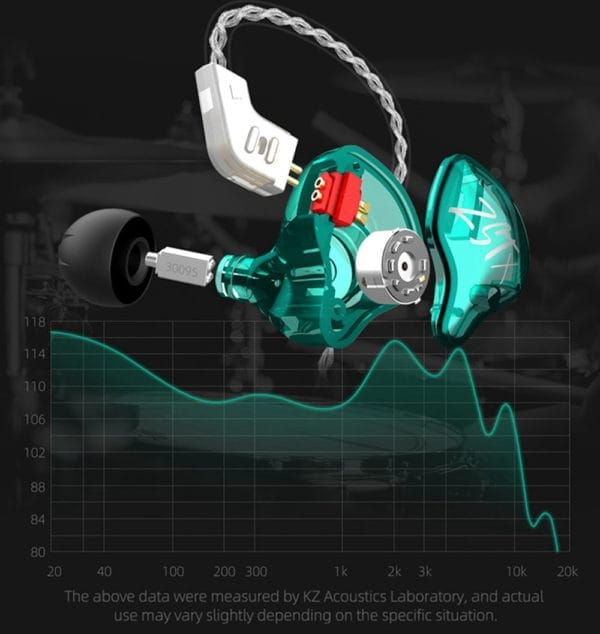 KZ ZST X 1BA+1DD Hybrid Unit In-ear Earphone