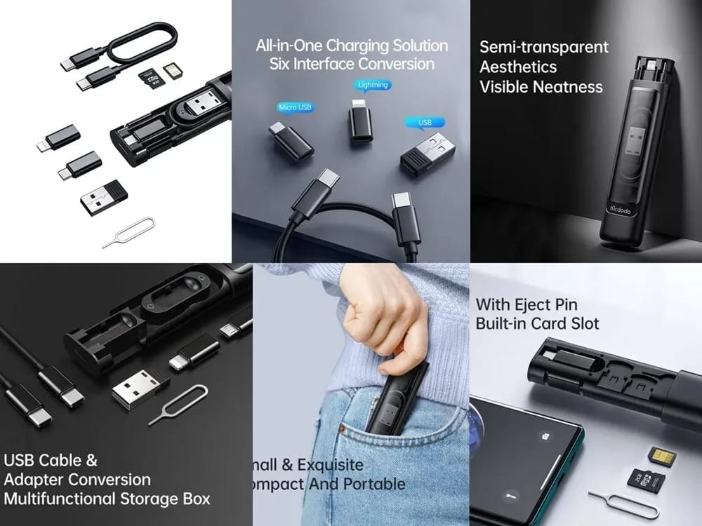 Mcdodo WF-172 USB Cable Storage Box