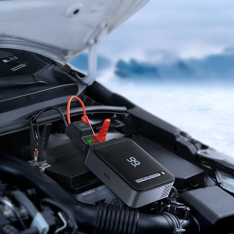 Baseus Super Energy 2-in-1 Jump Starter 10000mAh 1000A With Tire Inflator