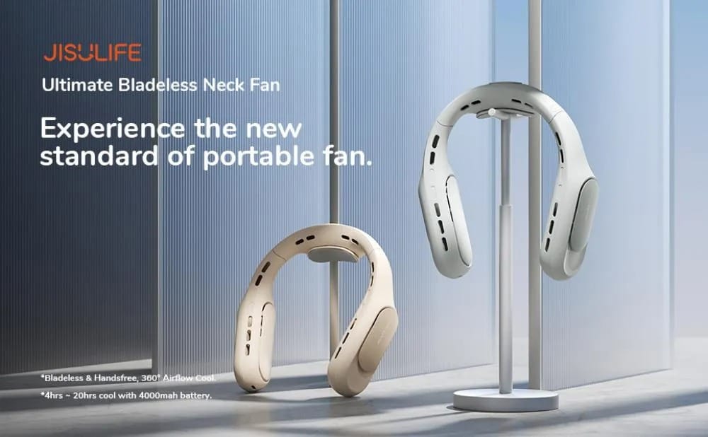 JISULIFE FA35Pro Portable Ultimate Bladeless Neck Fan