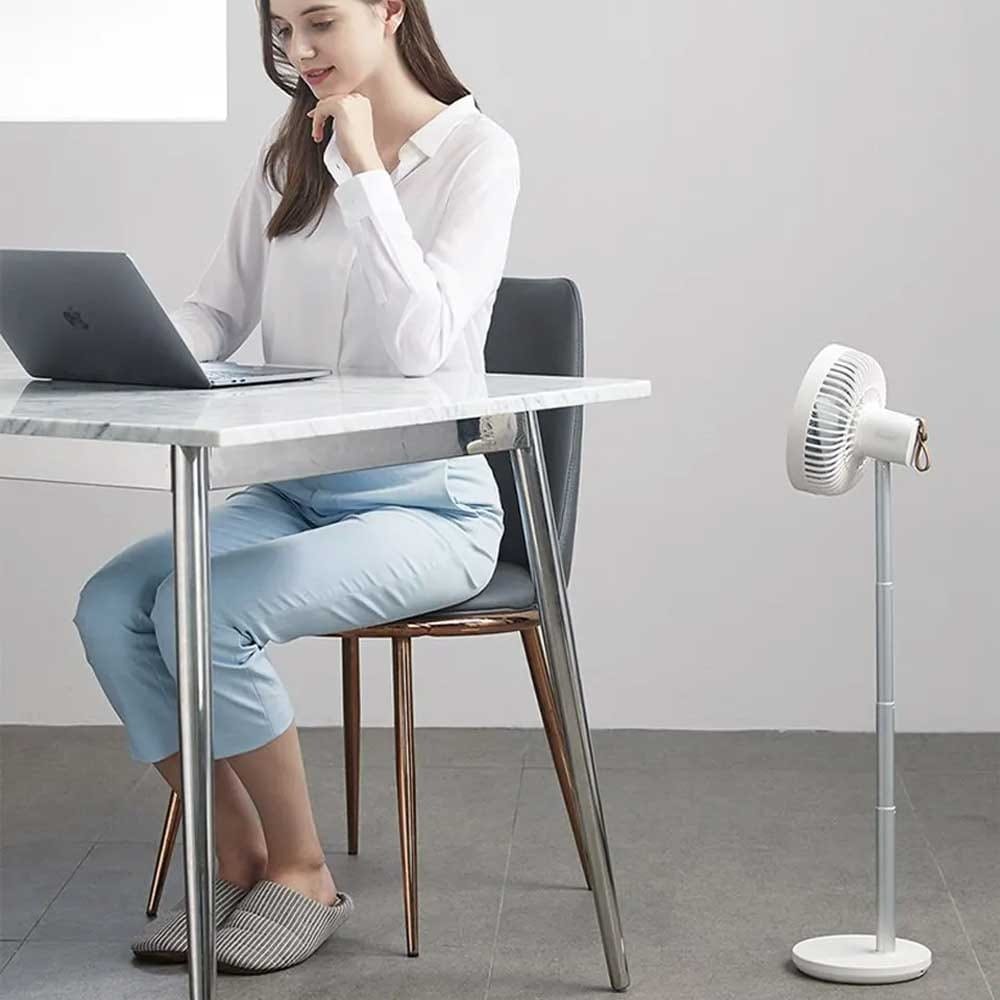 JISULIFE FA13P Oscillating Extendable Desk Fan
