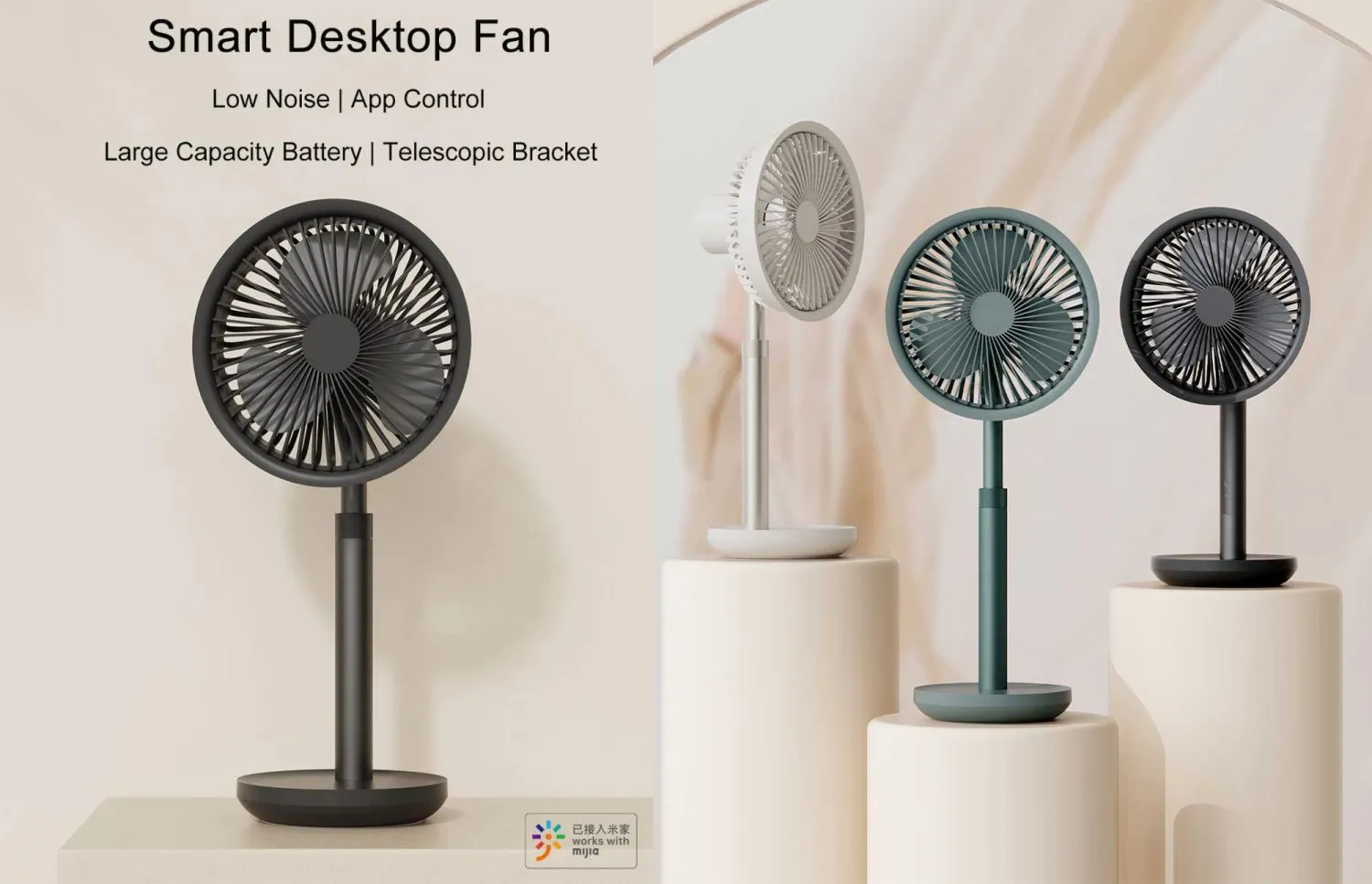 Xiaomi SOLOVE F5 Pro Smart Desktop Extendable Fan 