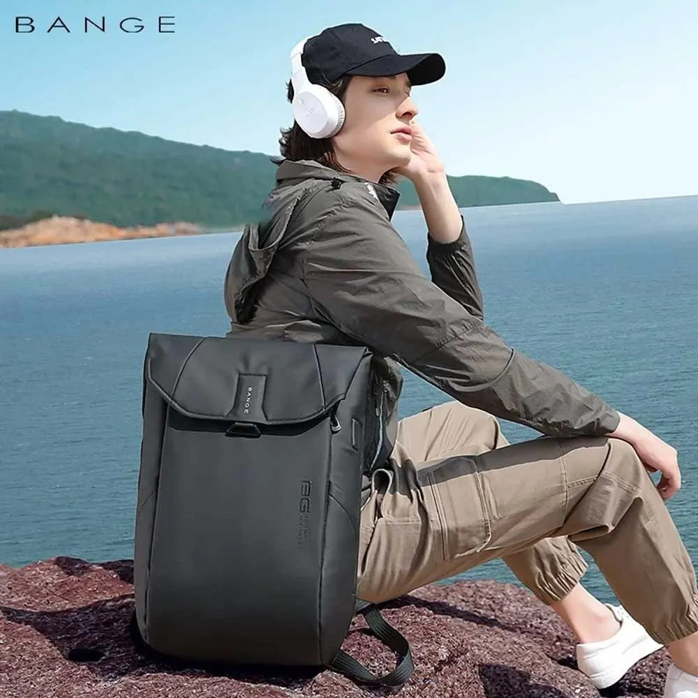 BANGE BG 2575 Anti Theft Backpack Waterproof Travel Bag