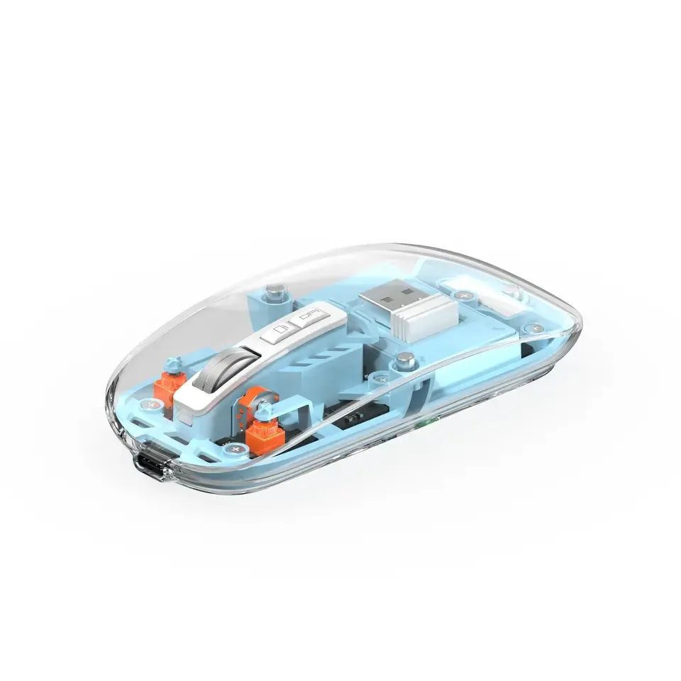 WIWU Crystal Transparent 2.4G Wireless Mouse