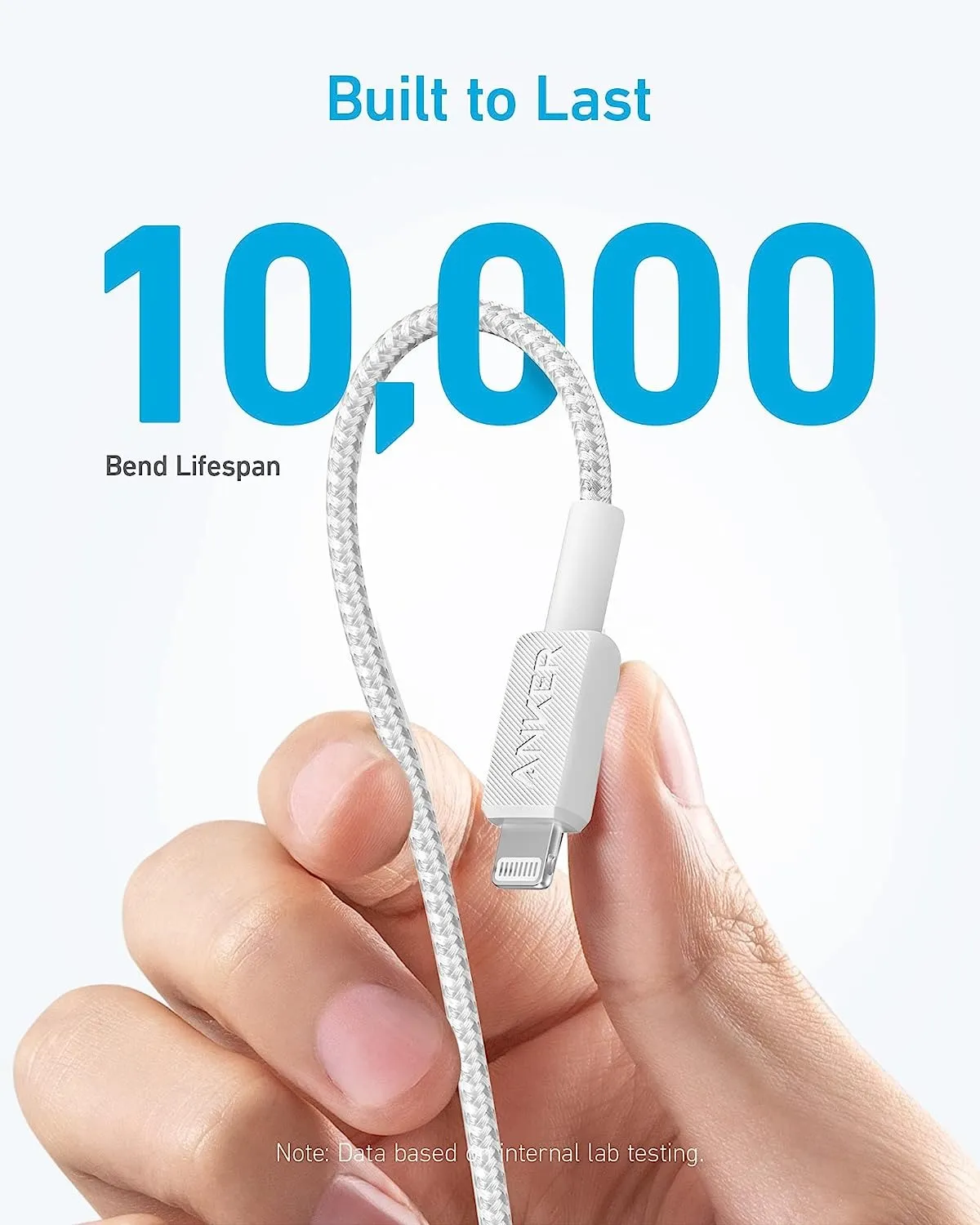 Anker 322 USB-C to Lightning Braided Cable (A81b5H21)