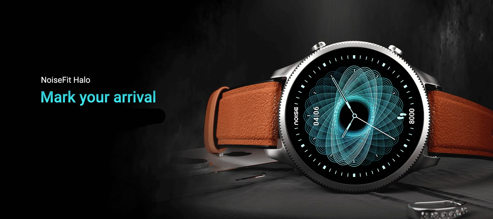 NoiseFit Halo AMOLED Display Smart Watch