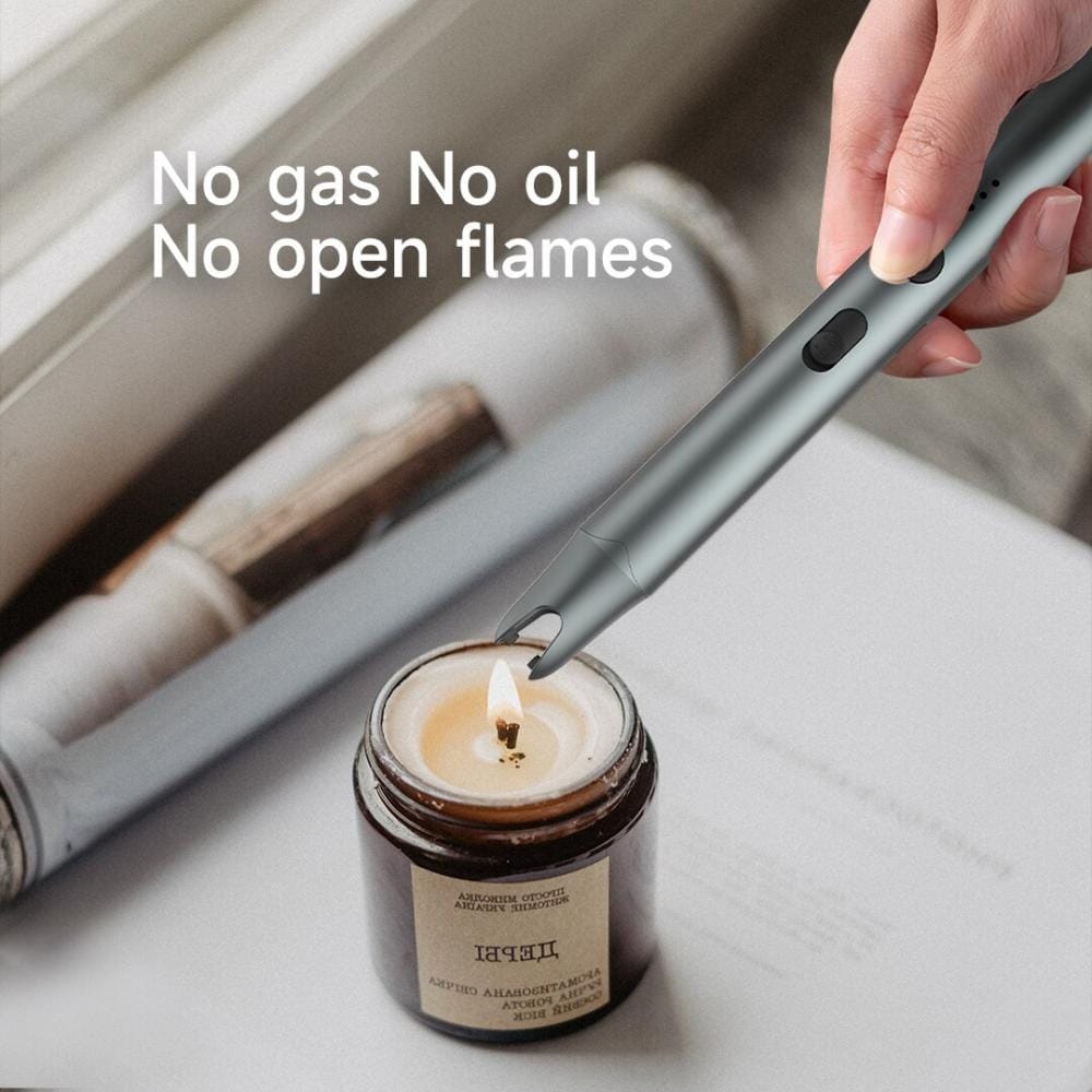 Xiaomi ATuMan Plasma Ignition Pen Rechargeable Metal Ligher Windproof Flameless Barbecue Candle Igniter