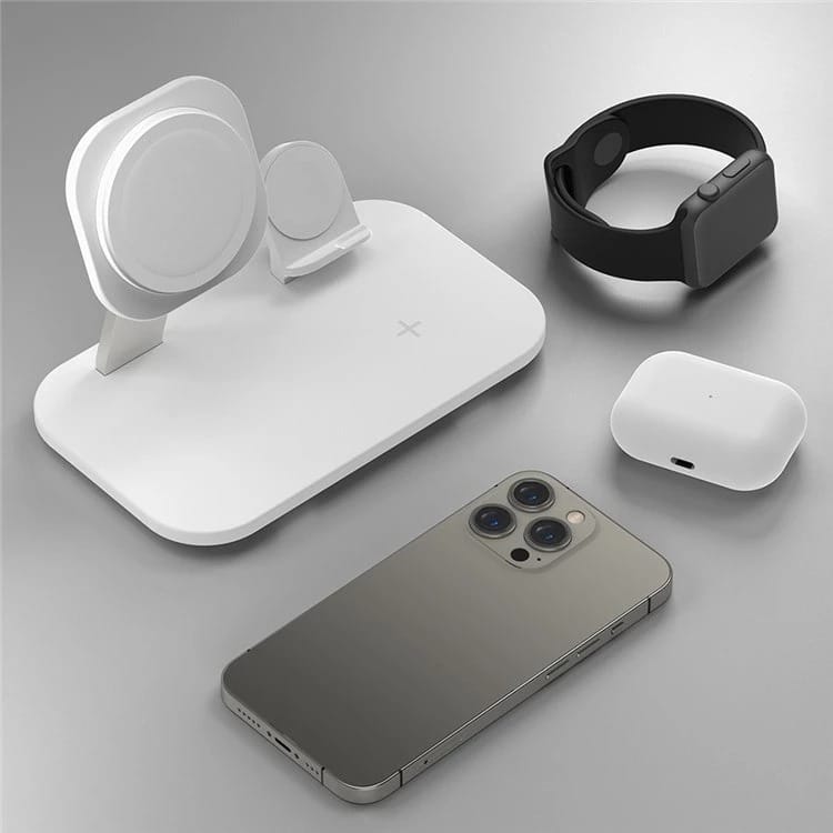 MOMAX Q.Mag Pro3 25W 3-in-1 MagSafe Wireless Charging Stand (UD26)