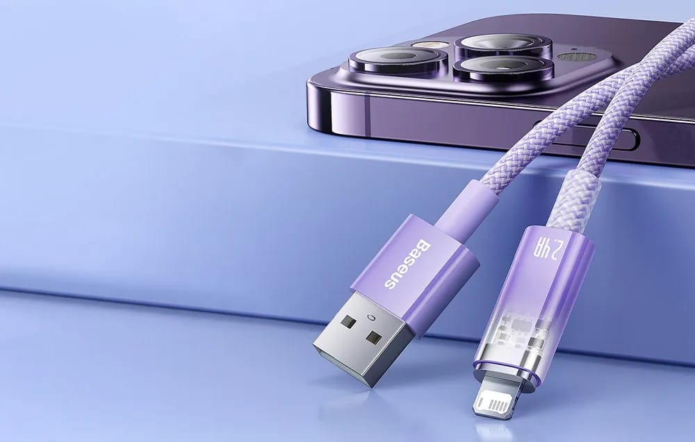 Baseus Explorer Series Smart Temperature Control USB to Lightning Cable