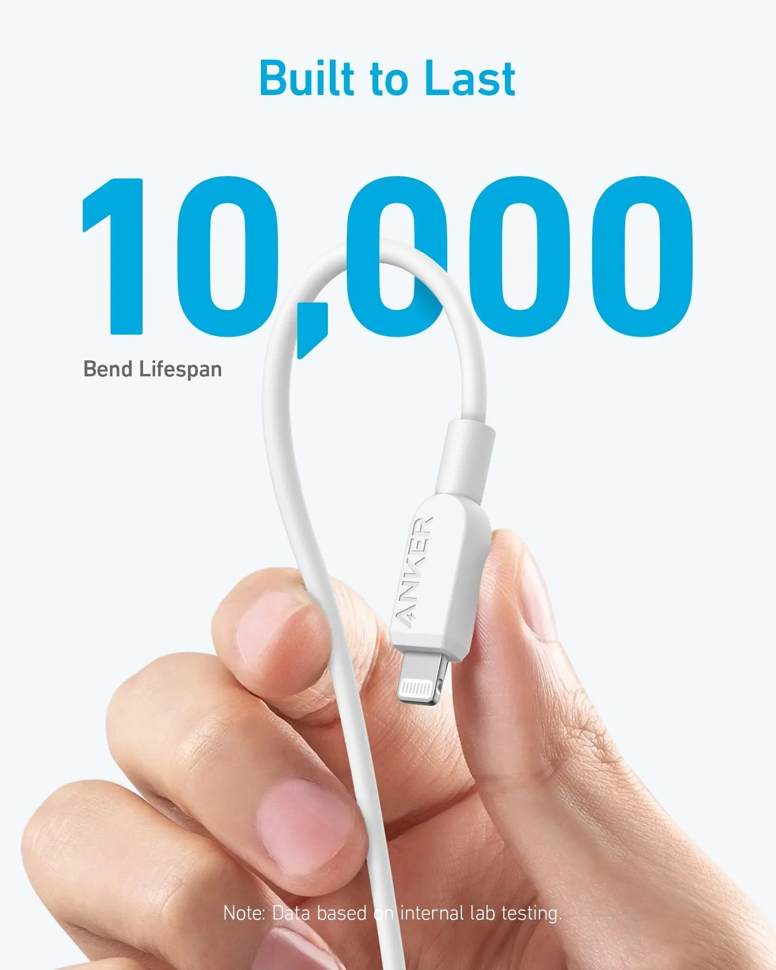 Anker 310 USB C to Lightning Cable (A81A1021)