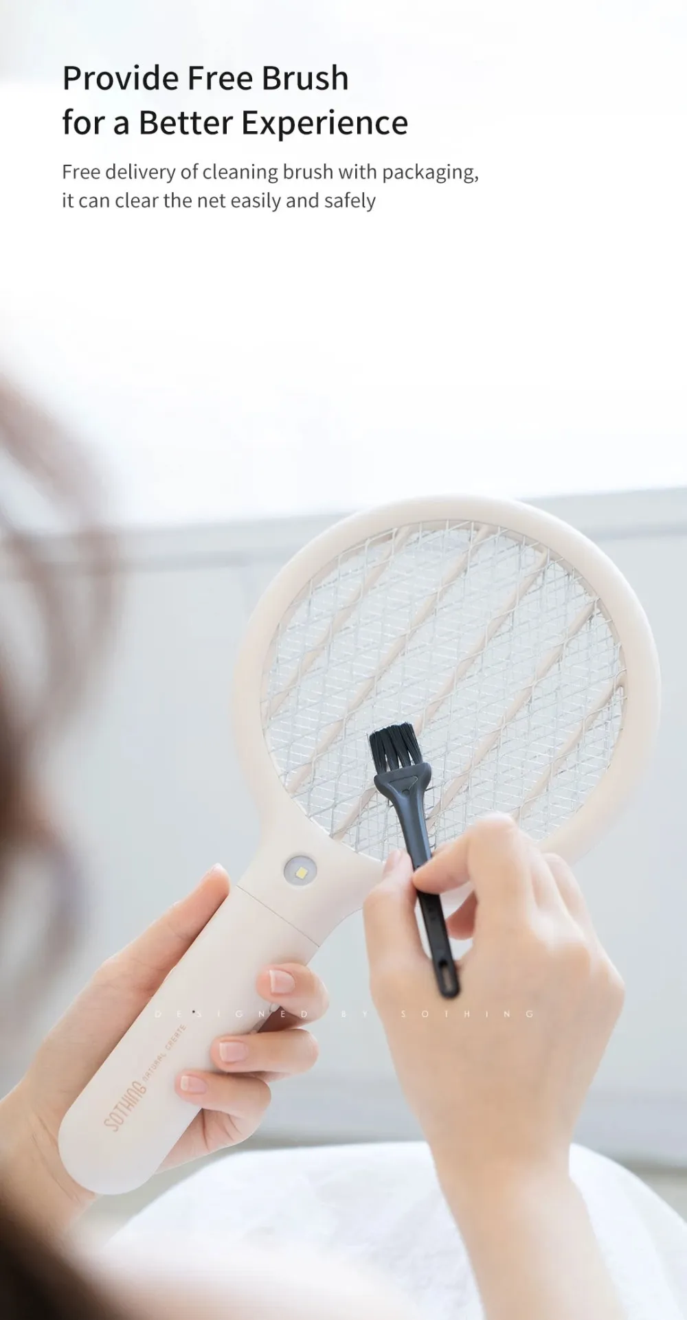 Xiaomi Sothing Mini Electric Mosquito Swatter