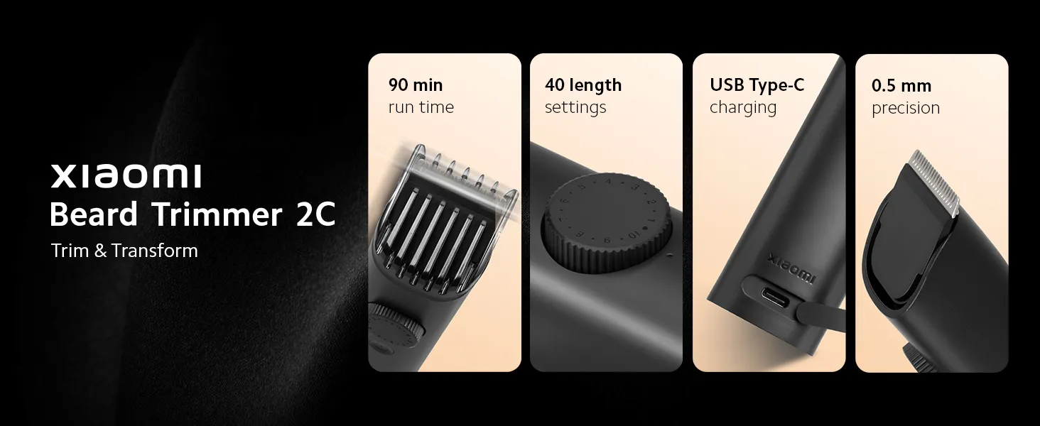 Xiaomi Beard Trimmer 2C for Men 