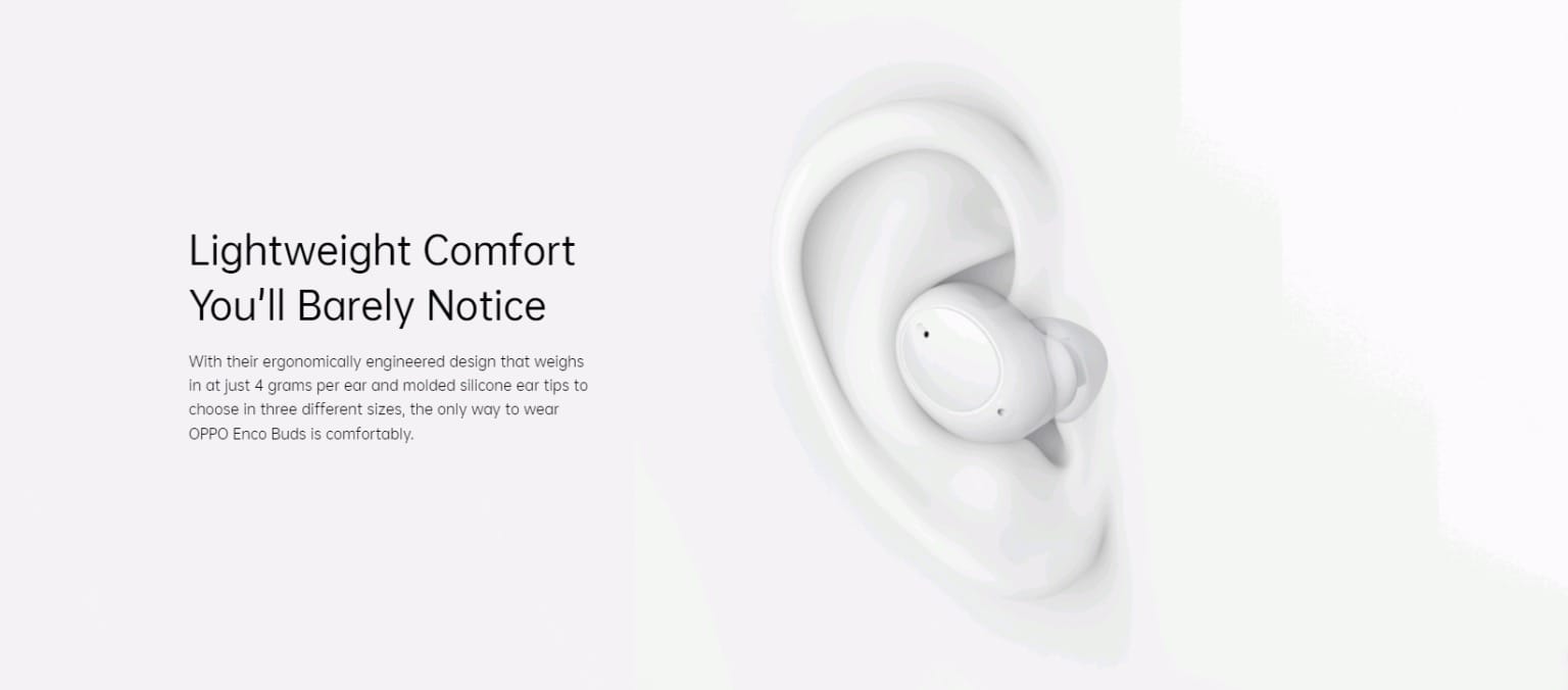 Oppo Enco Buds Bluetooth TWS with Mic
