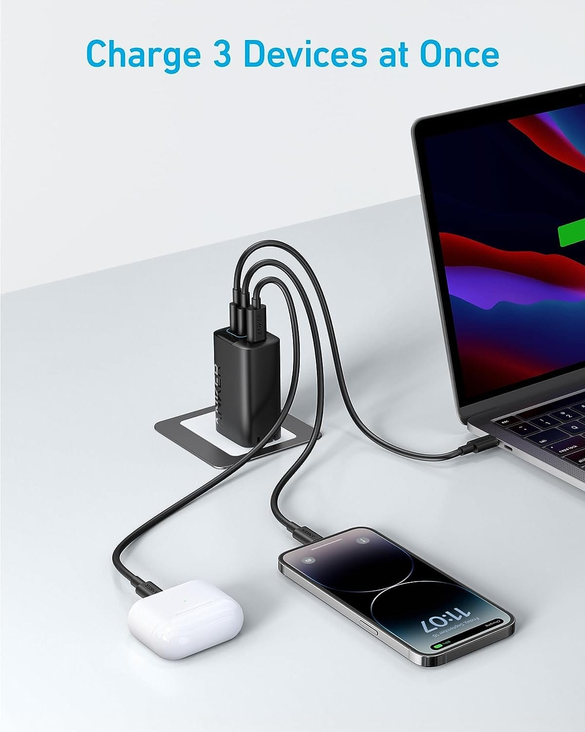Anker 67W Three Port Adapter (A2674)