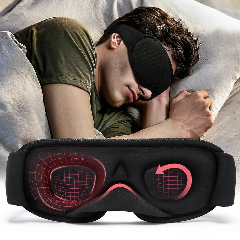 3D Sleeping Eye Mask Eyeshade Night Breathable Slaapmasker