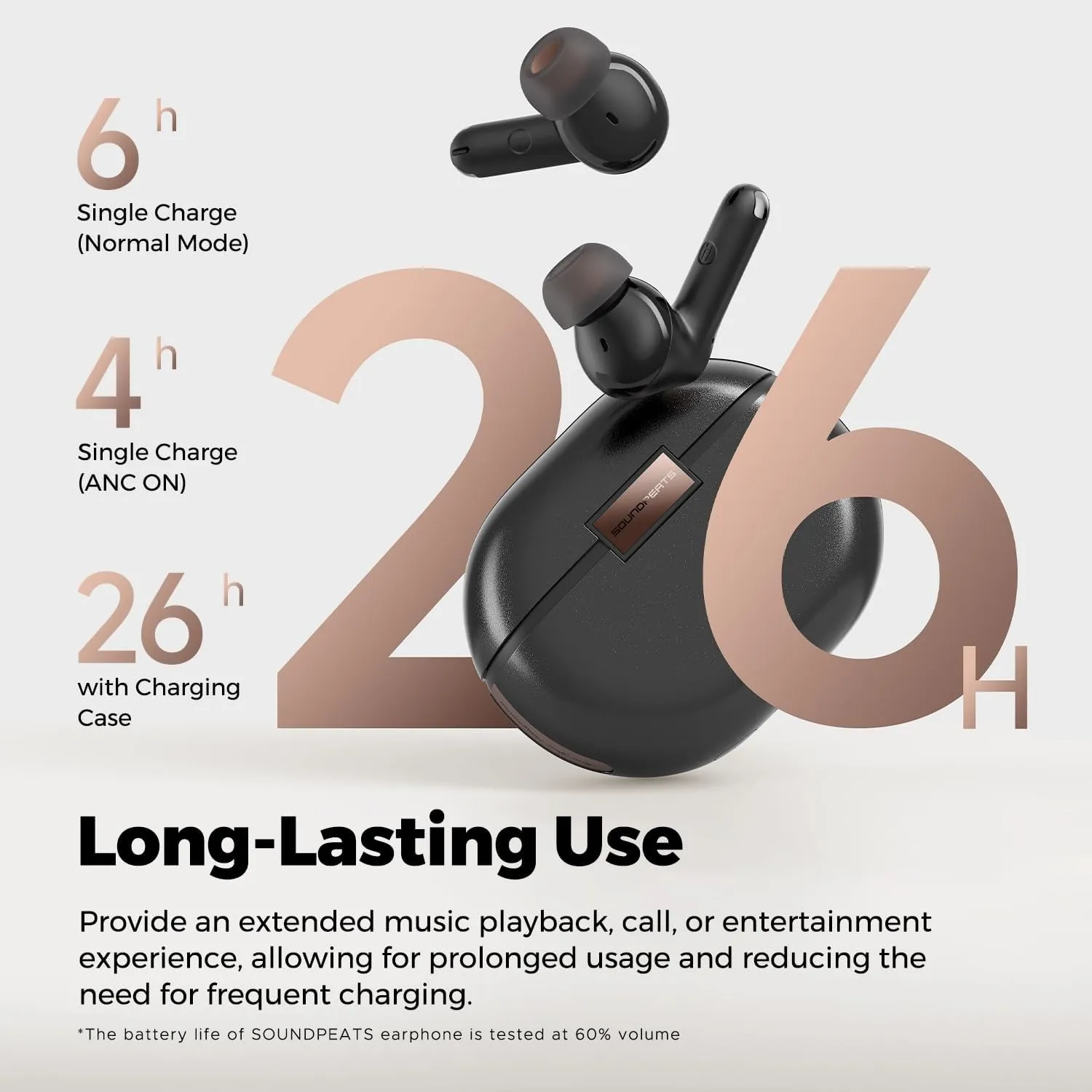 SoundPeats Air4 Pro CD Quality Lossless Audio ANC Earbuds

