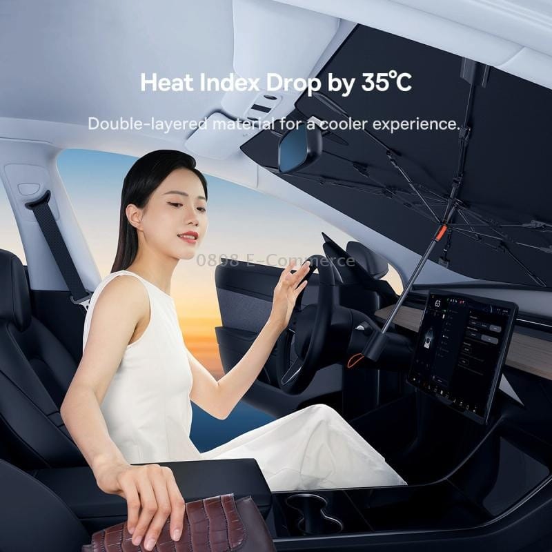 Baseus CoolRide Car Windshield Double-Layed Sun Shade Umbrella Pro