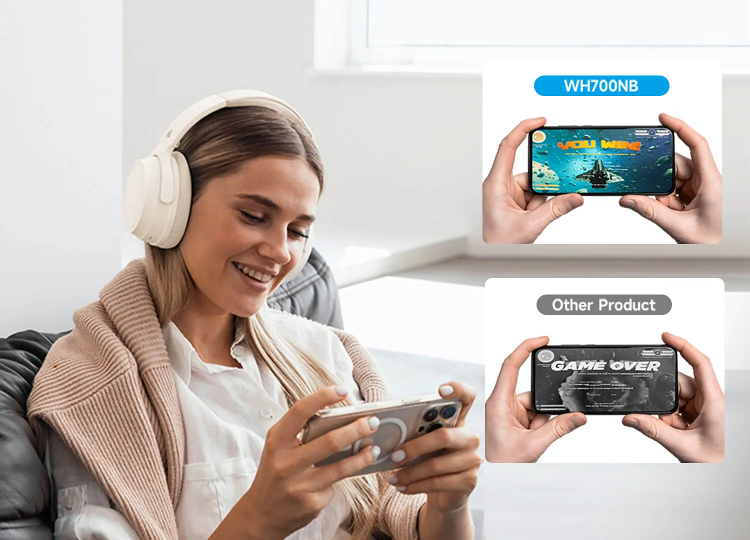 Edifier WH700NB Active Noise Cancellation Headphones