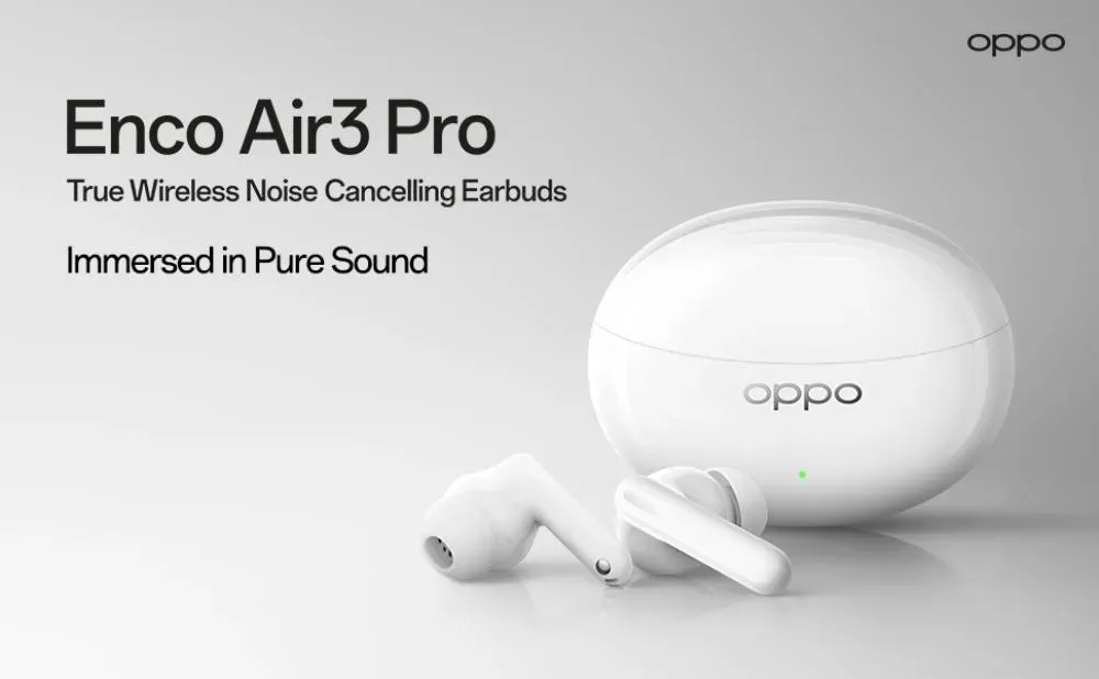 Oppo Enco Free3 (Air3 Pro) True Wireless in Ear Earbuds 49dB ANC