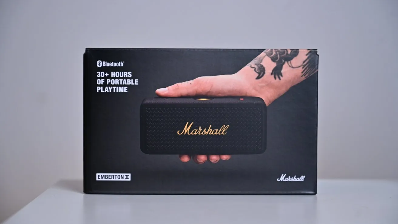 Marshall Emberton II Portable Bluetooth Speaker
