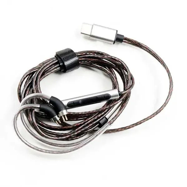 7hz Salnotes Type C 0.78mm 2-pin Earphone Cable – Mic 7hz Salnotes Type C 0.78mm 2-pin Earphone Cable – Mic