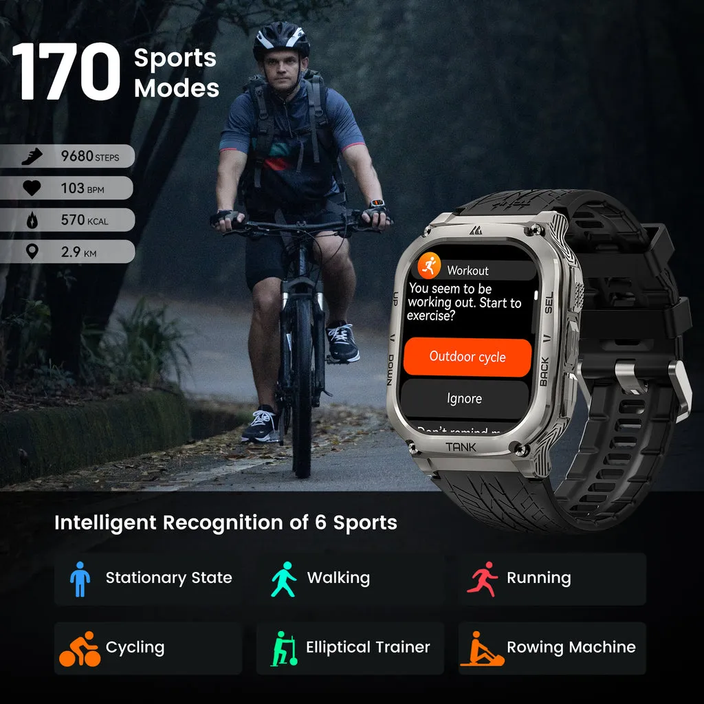 Kospet Tank M3 Rugged Smart Watch